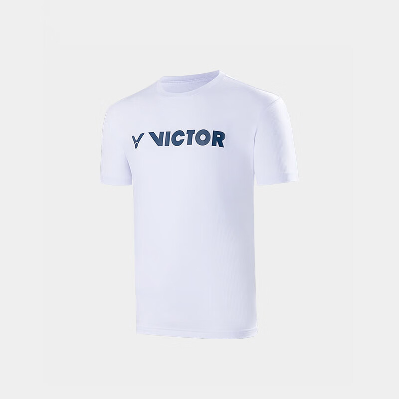 VICTOR Badminton Shirt for Men, Training Wear, Quick-Dry Breathable T-Shirt T-40050, Bleached, L