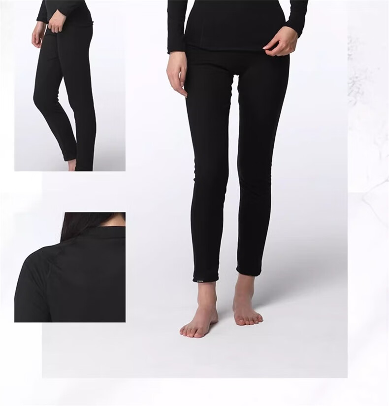 DECATHLON Men's Autumn Long Johns, Quick-Drying, for Running And Skiing, OVW1 Black, Size L, 2456165 14