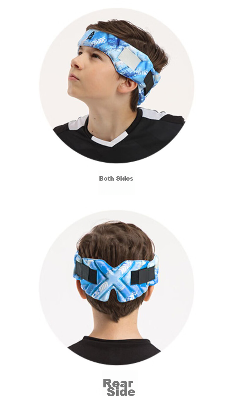 AQ Youth Children Sports Protective Headgear for Soccer, Basketball, Volleyball, Anti-Collision And Fall Protection Headband C50105 Reinforced Blue M Size 6