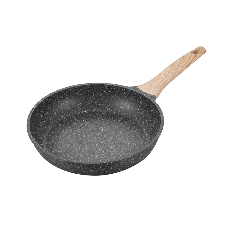 JD Original Flat-Bottom Pan, Egg Frying Pan, Steak Maifan Stone Non-Stick Frying Pan, Low-Smoke Egg Burger Pan, Compatible with Induction Cooker, 26cm