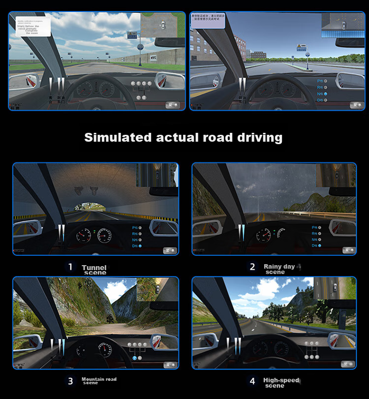 Keten D1 1080° Racing Wheel Game Steering Wheel Simulator Force Feedback Compatible with PC, Console, Euro Truck Simulator 2, and Chinese Touring 10