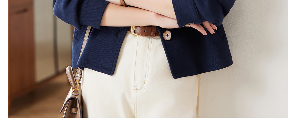 PinCai Casual Jacket for Women, Spring And Autumn Stylish Versatile Short Jacket, Casual Simple Outerwear P143U2014 16