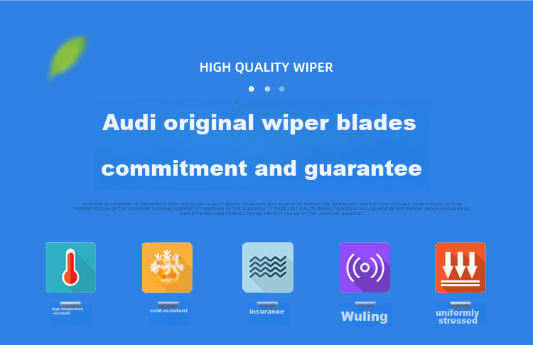 Aoye Windshield Wipers for Audi A6L (2019-2026 Models)/A7L (2017-2025 Models), Frameless Wiper Blades, Front Windshield Wipers, 1 Pair, 25+20 Inches 5