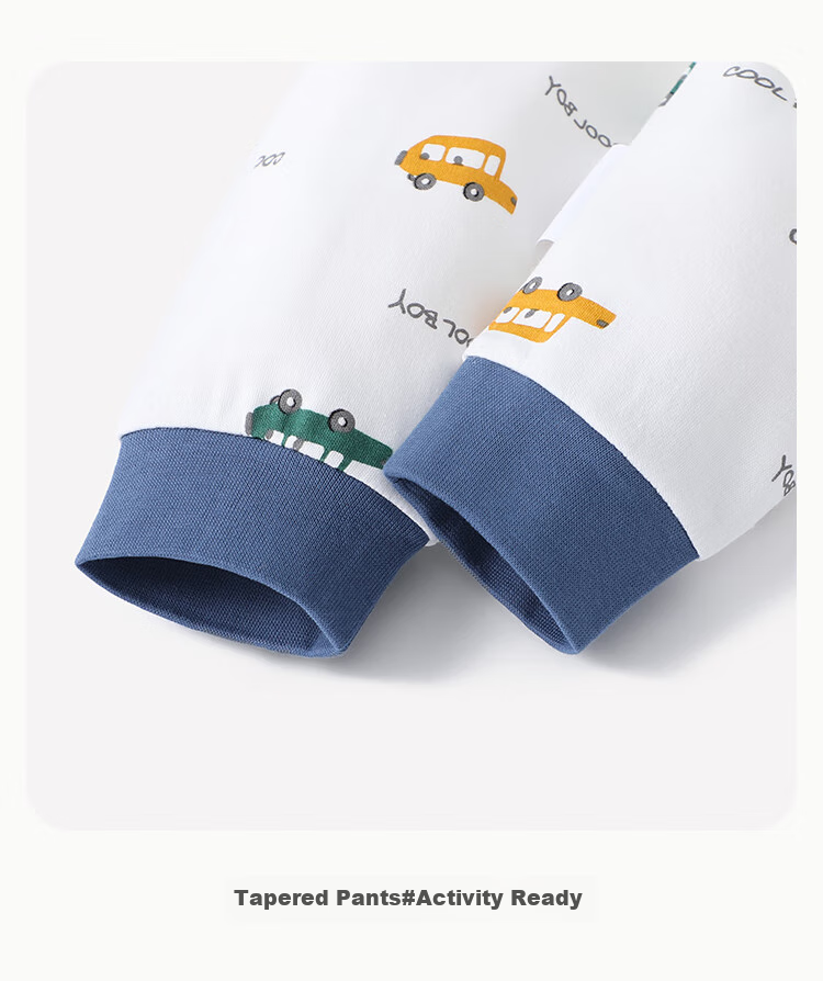 YUZHAOLIN Children's Autumn Underwear Set, Boys And Girls Inner Wear, Pure Cotton Pajamas for Young Kids, Children's Clothing 20