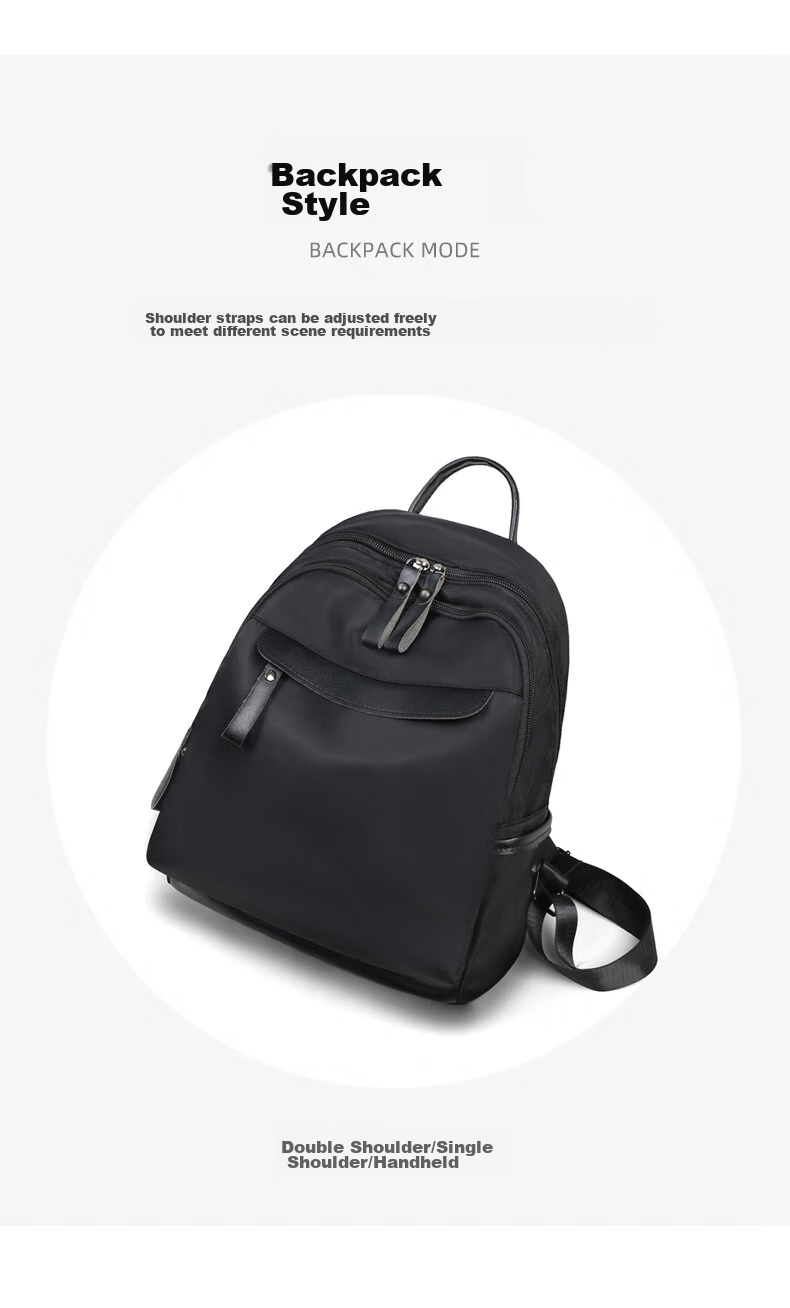 Aiqinghai Oxford Cloth Backpack for Women, Travel Sports Casual School Bag, Fashionable Large Capacity Lightweight Commuter Birthday Gift 10