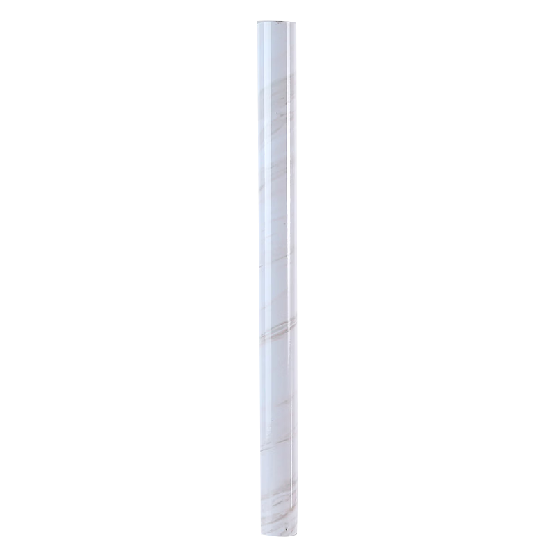 Qinghua Cabinet Waterproof And Moisture-Proof Sticker, Kitchen Oil-Proof Sticker, Cabinet And Stove Countertop Protective Film, Jazz White, 60*500cm