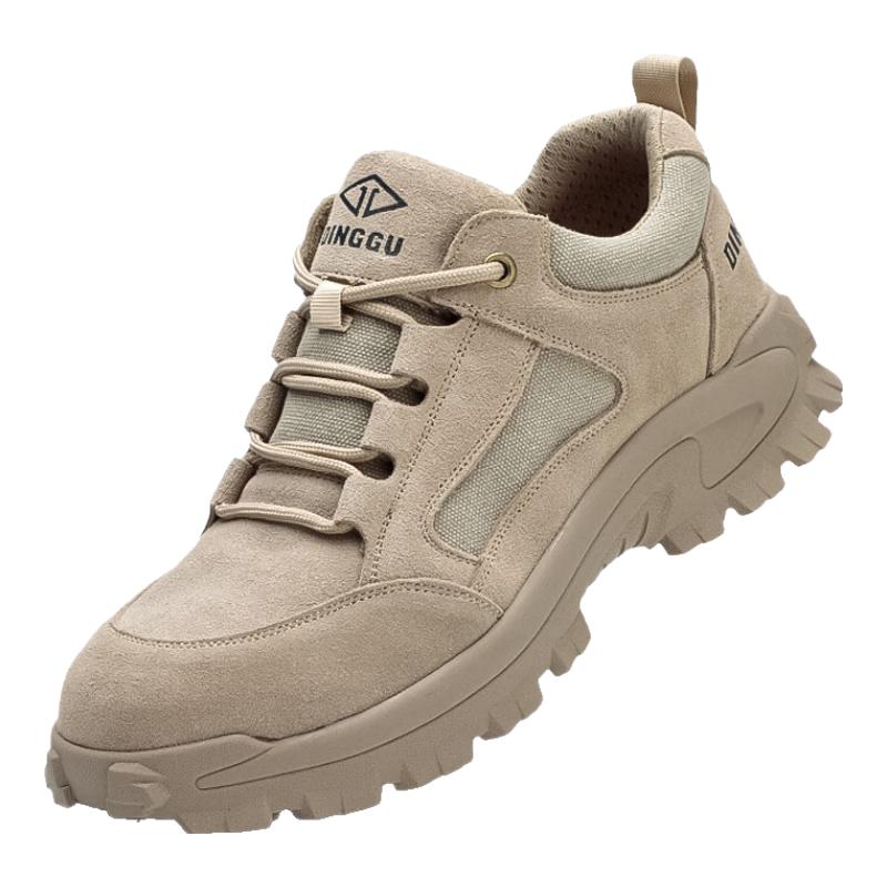 Dinggu Safety Shoes for Men, All-Season Construction Site Anti-Odor Electrician Insulated Steel Toe Anti-Smashing Anti-Puncture F506MHbu45