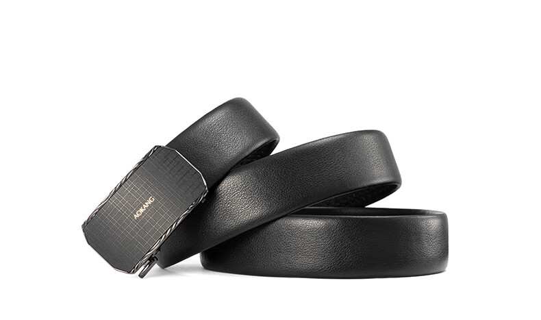 Aokang Men's Automatic Buckle Belt, Business Gift Box, Top-Grain Leather Trouser Belt, Birthday Gift for Husband 11
