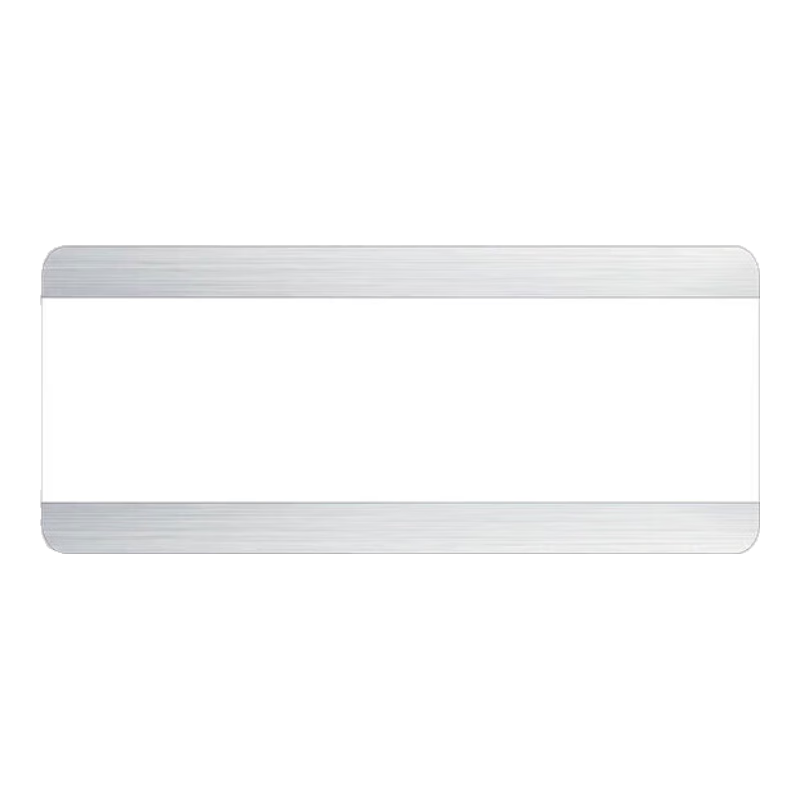 Yijuzhangning Office Door Sign, Replaceable Pull-Out Acrylic Door Sign, School Company Enterprise Door Sign, Brushed Silver, 28*12CM