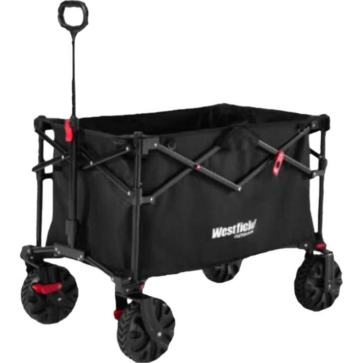 Westfieldoutdoor Folding Outdoor Camping Cart, High-Top Gathering And Heightening, Picnic Trolley, Stroller for Kids And Shopping, Pet Cart