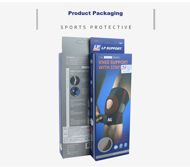 LP 792CN Sports Knee Brace, Badminton Meniscus Double Spring Support, Basketball Hiking Knee Joint Protector 13