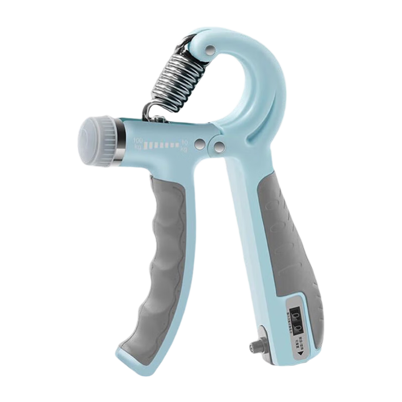 Duweike Counting Grip Strengthener for Arm Muscle Exercise, Unisex Rehabilitation Training Hand And Wrist Strength, Adjustable from 5-60KG
