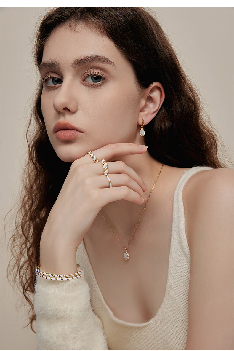 Arsis Pure Age French Moonlight Stud Earrings, French Light Luxury Original Fashion Earrings, Birthday Gift for Girlfriend 6