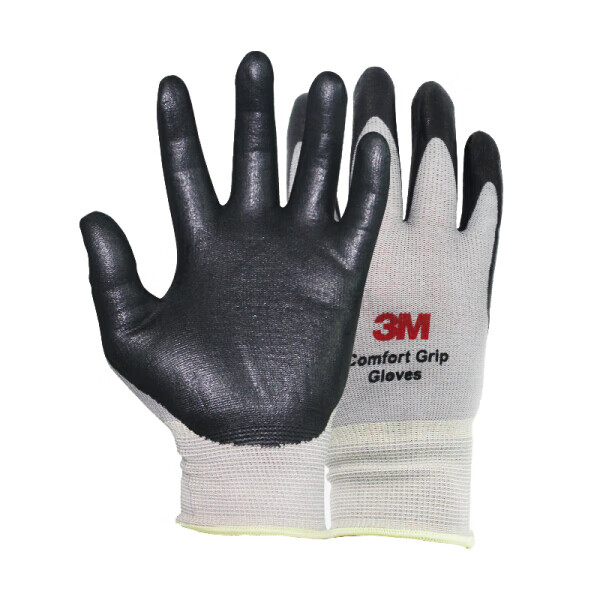 3M Comfortable Anti-Slip Wear-Resistant Gloves; WX300921185 Gray M