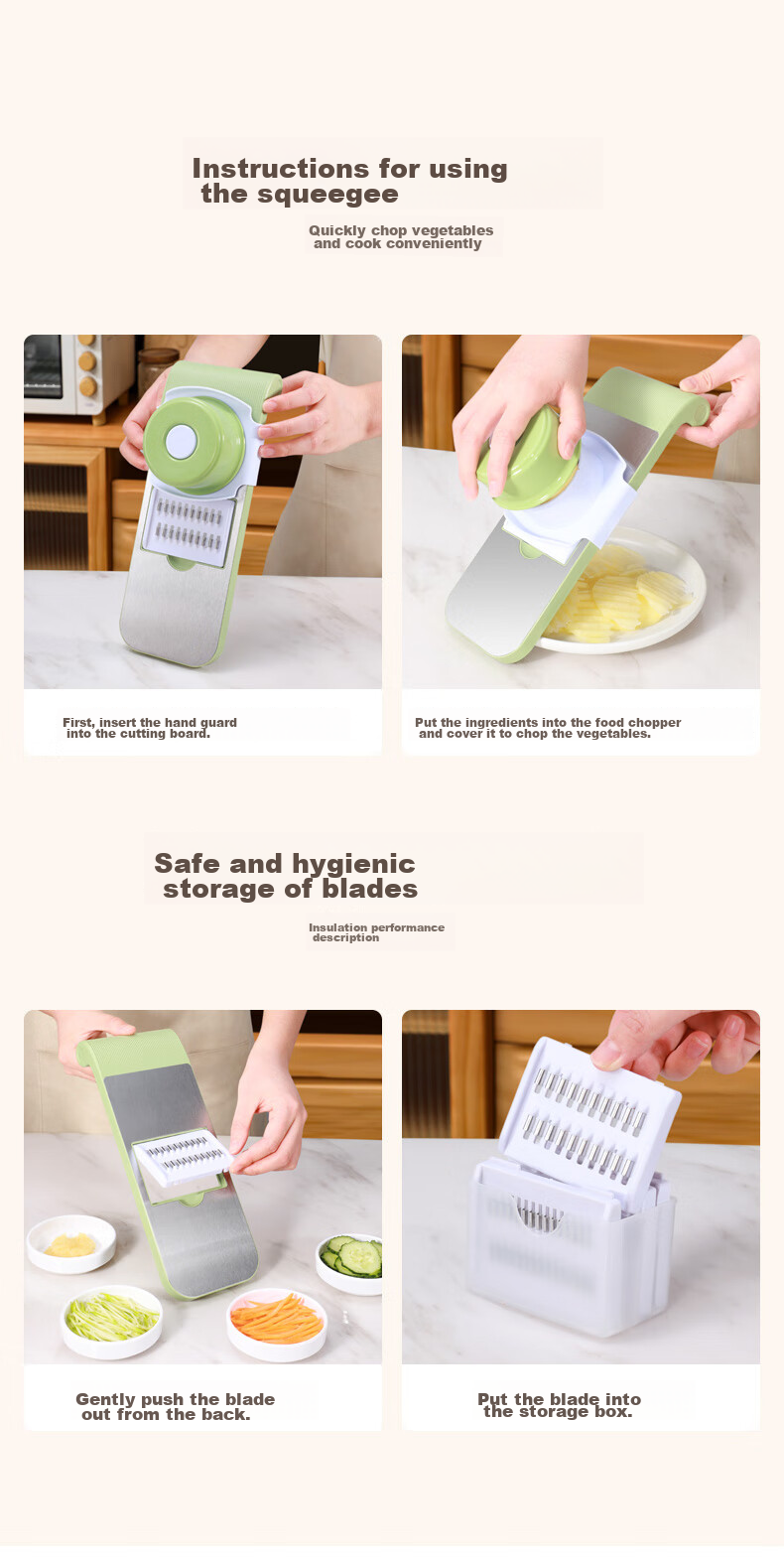 MAXCOOK Potato Slicer, Wavy Potato Cutter, Sweet Potato Waffle Cutter, French Fries Cutter, Slicer MCD1146 12