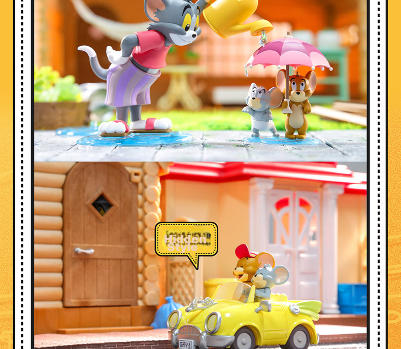 52TOYS TOM & JERRY Daily Life 2 Blind Box Figurine Toys, Single Piece Graduation Gift 8