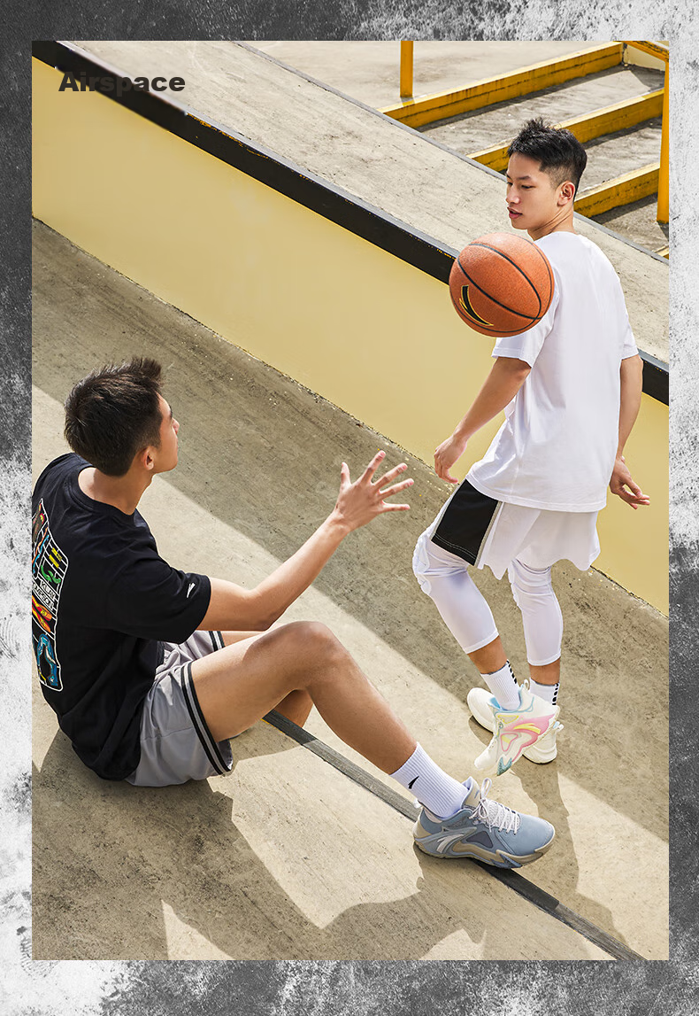 Anta Kongyu 4 Cement Nemesis Men's Basketball Shoes Shock Absorption Lightweight Anti-Roll Professional Game Sports Shoes 3