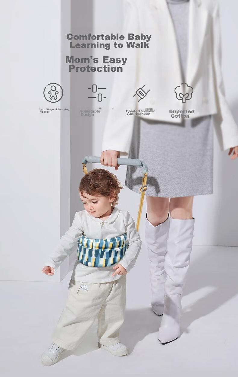 Babycare Toddler Walking Strap with Leash, Anti-Lost, Non-Choking, Breathable, Detachable, CNAS Certified, 0-24 Months 2