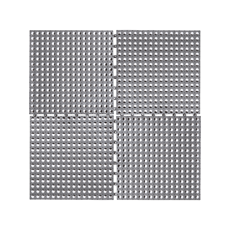 Dajiang TPE Bathroom Non-Slip Mat, DIY Splicing And Cutting, Shower Room Elderly Bathing Anti-Fall Floor Mat, 6 Pieces Per Pack