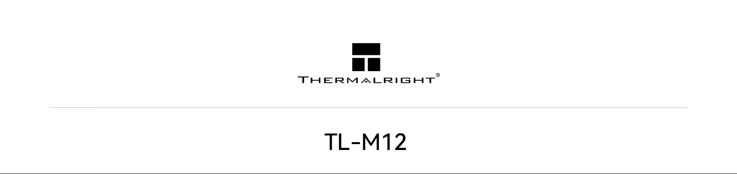 Thermalright TL-M12, 12cm Fan, 1500 RPM PWM, S-FDB Bearing, Color-Changing Frame, 12cm Case Fa 1
