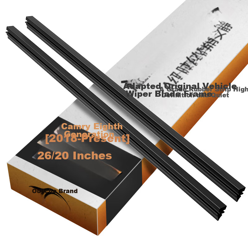 Ouji Wiper Blade Rubber Strip for Toyota Camry 8th Generation (2018-Present), Three-Section Type, Suitable for 19/20/21/22 Years