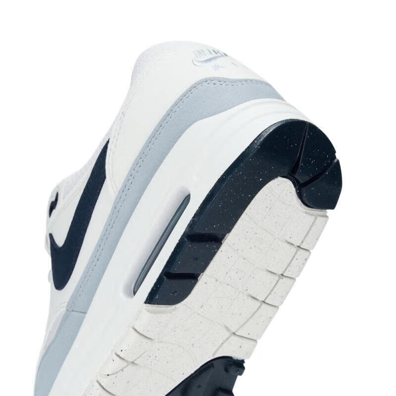 耐克(NIKE)男子休闲鞋NIKE AIR MAX 1运动鞋FD9082-002 白色 44