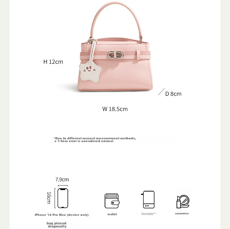 Toutou Women's Alligator Pattern Kelly Bag Birthday Gift Shoulder Crossbody Bag Travel Handbag for Girls, Girlfriend Or Wife 17