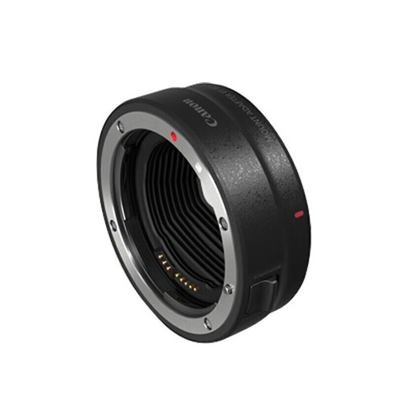 Canon EF-EOS R Adapter Ring, RF Card Slot Adapter (R Series Body to EF Lens Adapter), Canon Original Adapter Ring RF Card Slot Adapter, Gift Pack Versio