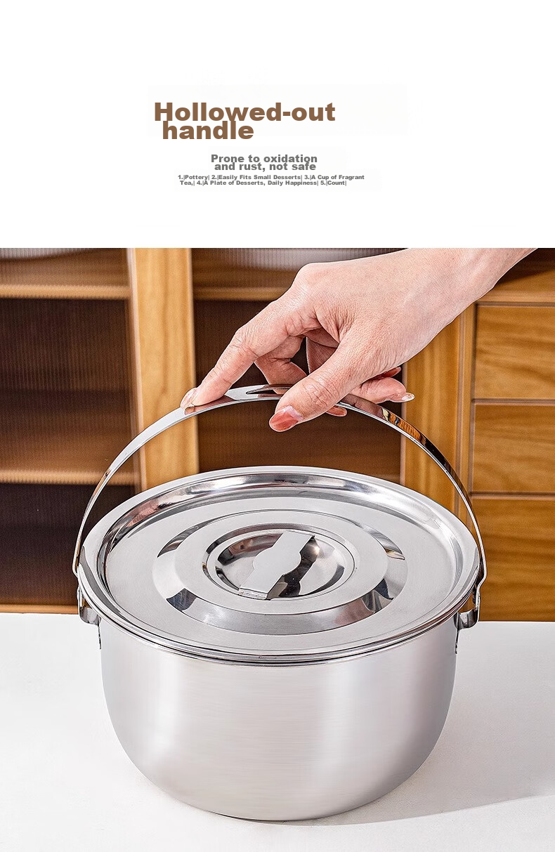 GuofengG 304 Stainless Steel Lard Container, Oil Pot, Lard Basin, High-Temperature Resistant Large-Capacity (With Filter And Lid) 1.4L 8