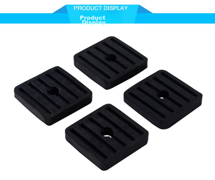 Beishi Air Conditioner Outdoor Unit Shock-Absorbing Pad, Air Conditioner Bracket Base Anti-Vibration Foot Pad, Outdoor Unit Heightening Shock-Absorbing Rubber Pad Suitable for Gree, Midea, Haier, Kelong 1P-5P 11