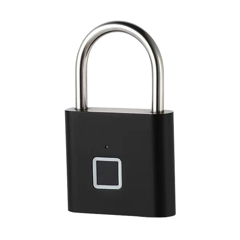 GSON GSON Smart Fingerprint Padlock for Warehouse, Dormitory, Courtyard Gate, Security Anti-Theft Anti-Freezing Electronic Lock