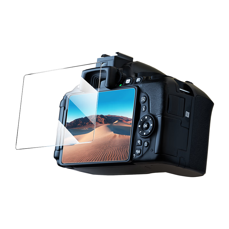 Llano Tempered Glass Screen Protector for Nikon Cameras, Protective Film for Mirrorless And DSLR Cameras, Accessory for Z5/Z6/Z6II/Z50II, Single Piece