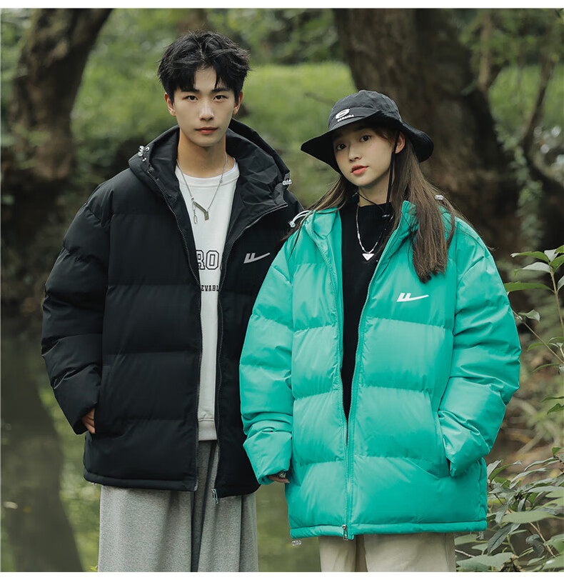 Warrior Hooded Cotton Padded Jacket New Winter Thickened Windproof Warm Casual Cotton Coat 10