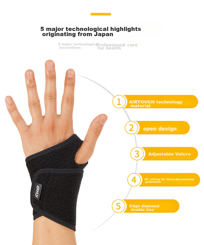 D&M Fitness Gloves, Sports Palm Protection for Men, Wrist Guard for Pull-Ups, Durable for Weightlifting, Non-Slip, Imported, One Pair 5