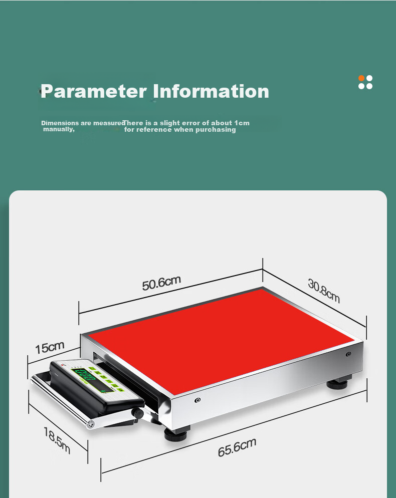 Meilen Wireless Bluetooth Electronic Scale, High-Precision PDA Gun, Handheld Express-Specific Scale, Floor-Standing Weighing Scale for Weight Measurement 12