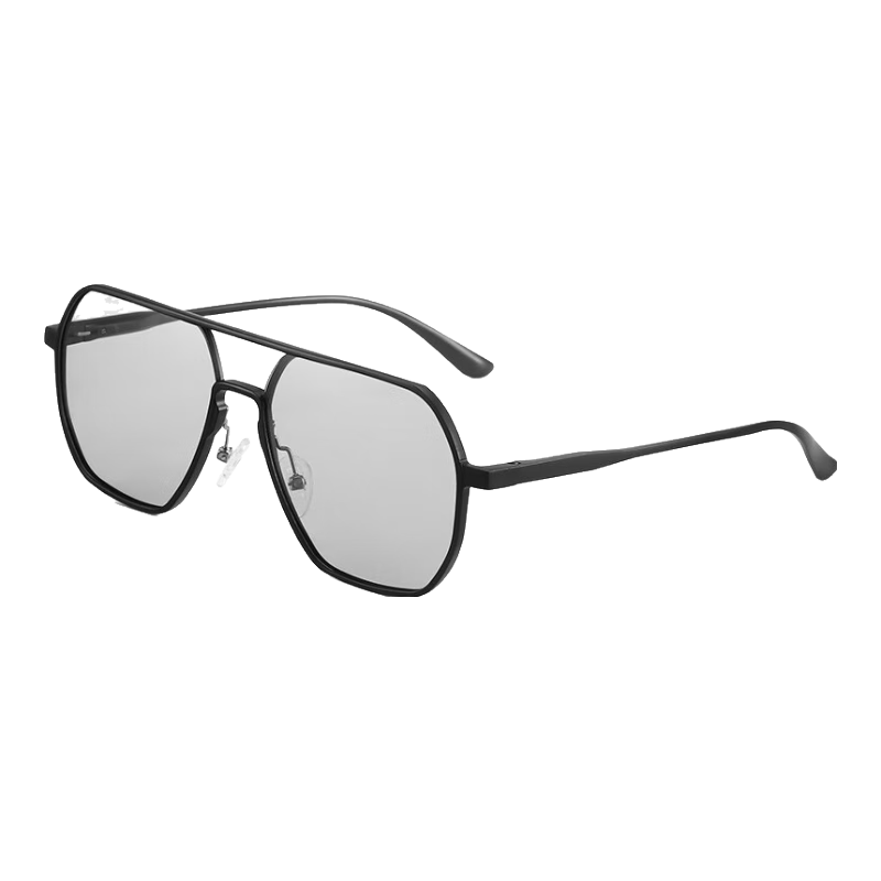 Boshide Driving Glasses, Polarized Sunglasses, Day And Night Photochromic Sunglasses for Men, Black Frame with Photochromic Lenses