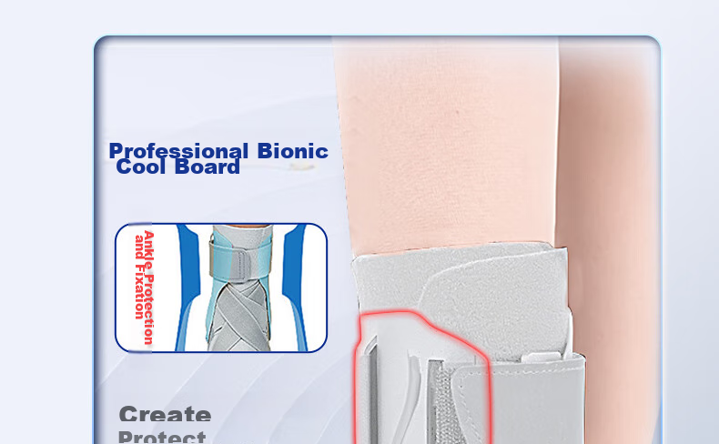 CRALVKOIN Medical Ankle Brace, Ankle Support for Sprains, Ligament Injury Fixation, Sports Ankle Sprain Hard Support 7