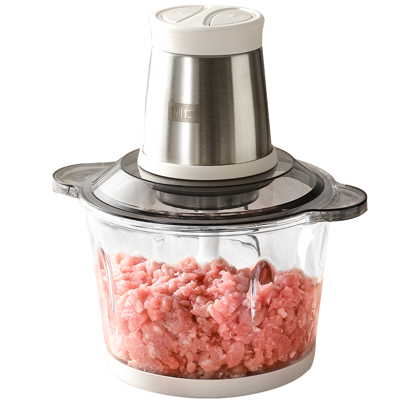 Liven [Same Price As 618] Pure Copper Motor Meat Grinder, Home Food Processor, Baby Food Maker, Vegetable Chopper, Multifunctional All-In Mixer, Electric Vegetable Cutter, 3 Liters JRJ-W359