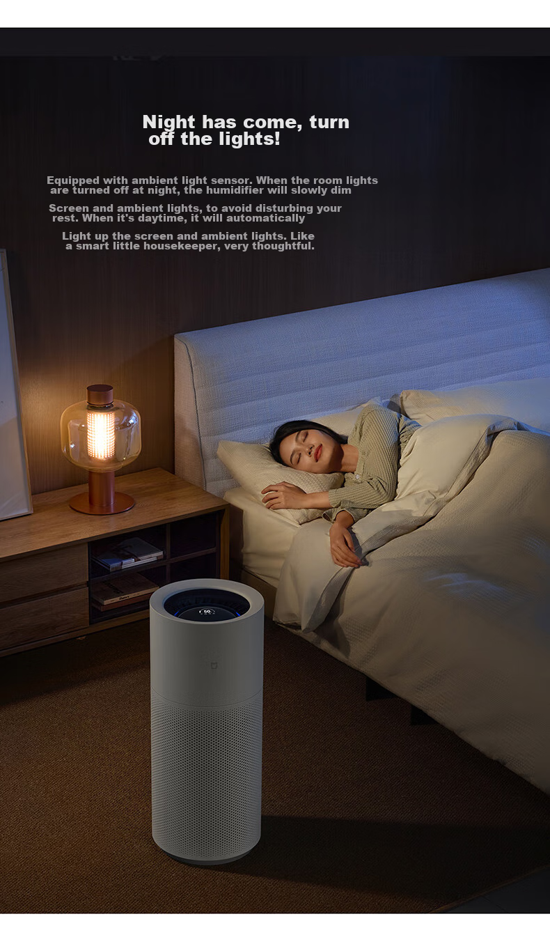 Mijia Xiaomi Baby-Friendly Mist-Free Humidifier 3 Pro, Home Bedroom Large Capacity Air Humidifier for Babies And Pregnant Women, 1500mL/h, CJSJSQ01MX Gift Moisturizing Present for Girls 19