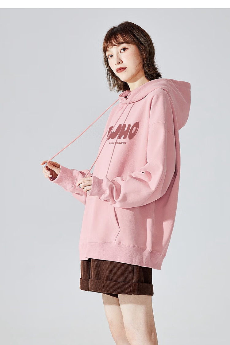 TonLion Autumn And Winter Women's Knitted Hoodie with Front Text, Versatile, Youthful, Fashionable Korean-Style Trendy Hooded Sweatshirt for Wome 16