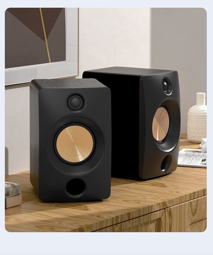 JBL CM500 Stereo Bluetooth Speaker, High-Quality Desktop Indoor Computer Speaker, Wired Active Monitor Gaming Speaker, White 6