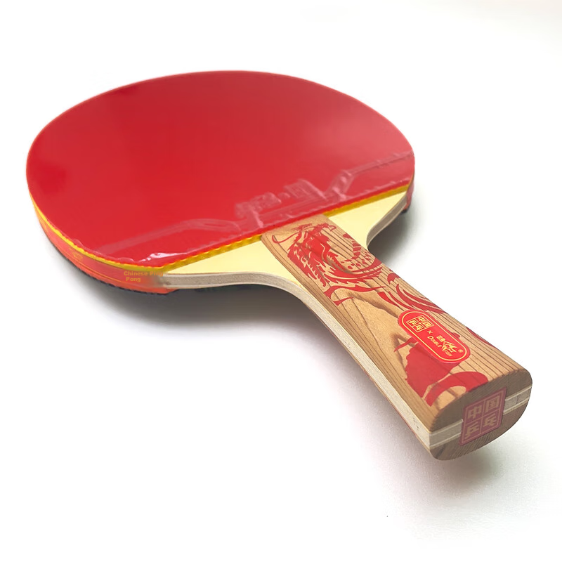 DOUBLE FISH Black Carbon King Table Tennis Racket Carbon Fiber Professional All-Round Table Tennis Paddle, Black Carbon King Five-Star Penhold Grip 1