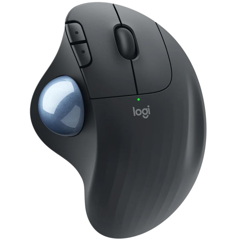 Logitech ERGO M575 Wireless Bluetooth Mouse, Ergonomic Trackball for Office, Laptop And Home Use, Commercial Version, Graphite Black