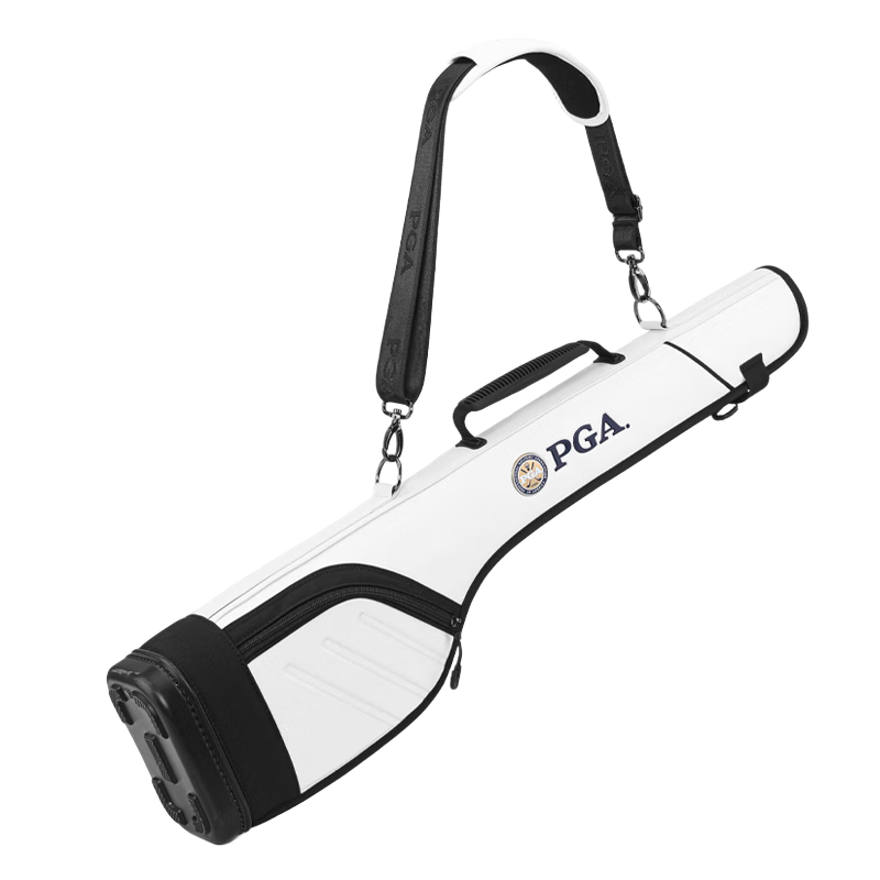 PGA Golf Bag for Men, Ultra-Light Portable Club Bag, Practice Ball Bag, Can Hold 6 Clubs, White