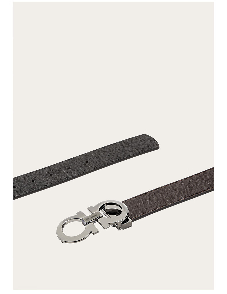Ferragamo Men's Reversible GANCINI Belt 0689112_C_110, Gift for Boyfriend 8