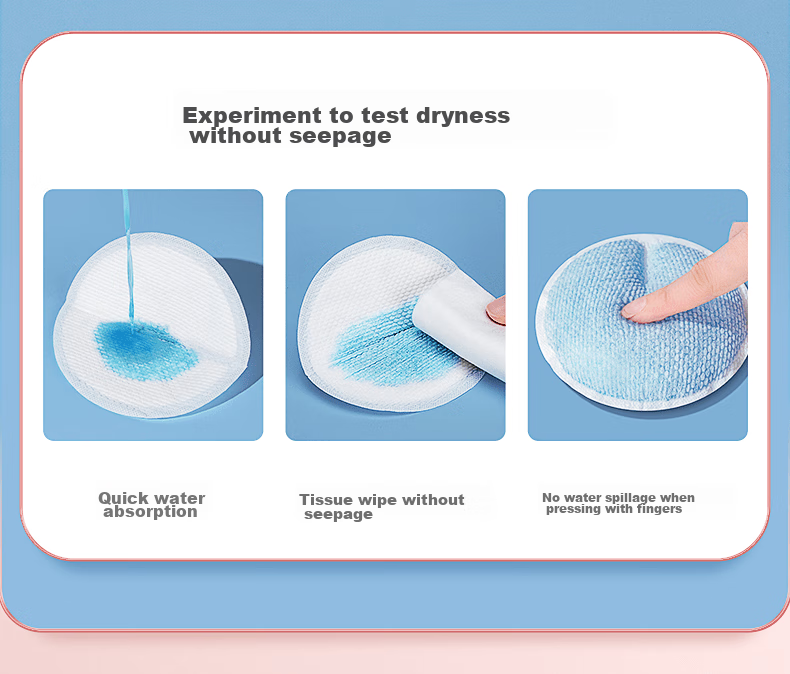Deyou Disposable Breast Pads, 100 Pieces, Breathable Breast Pumps, Postpartum Milk Barrier Pads, Soft And Anti-Slip Nursing Pads 18
