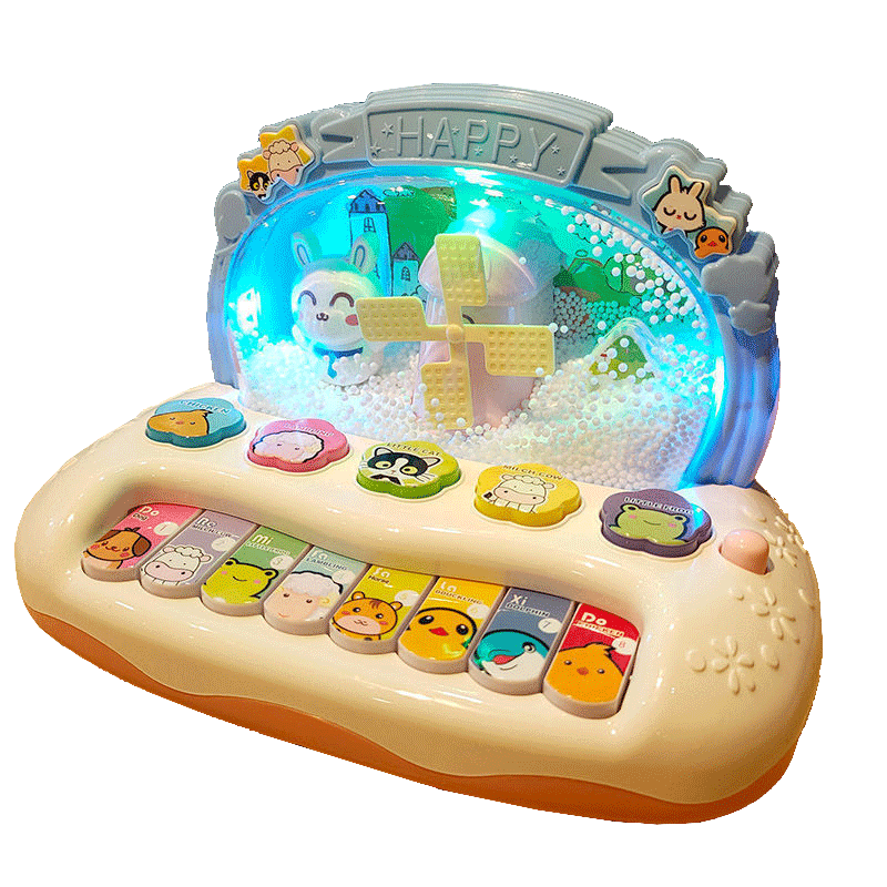 Guanchao Children's Toy Electronic Keyboard for Girls And Boys Aged 1-3 Birthday Gift Educational Piano Toy for Early Learning And Intelligence Development