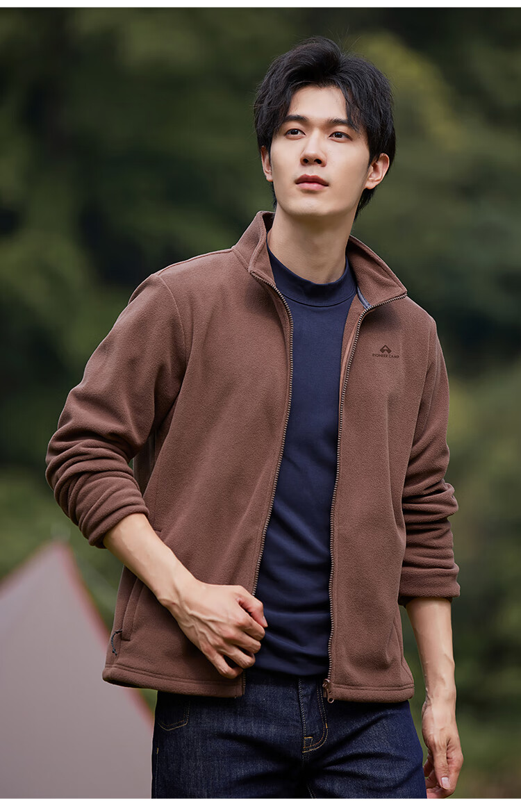 Pioneer Camp [300g Series] Fleece Jacket for Women, Spring And Autumn Casual Women's Jacket, Warm Fleece Inner Lining 26