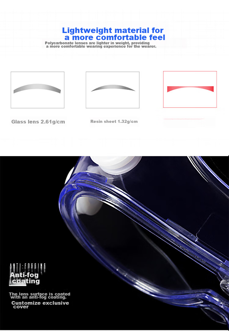 3M 1621AF Safety Goggles, Industrial Cutting, Dust Protection, Cycling Splash-Proof, Anti-Fog Glasses Cover, Laboratory Myopia Protectio 7
