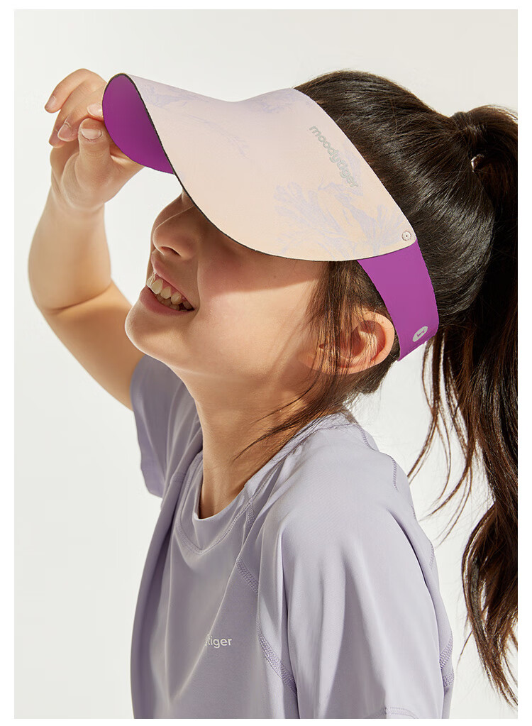 Moodytiger Children's Visor Sun Hat, Summer Boys And Girls 3D Foldable Lightweight Sun Protection Hat, Sports Baseball Cap 6
